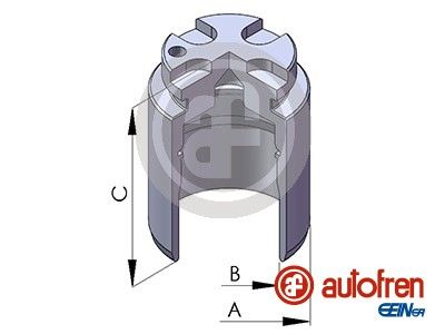 AUTOFREN SEINSA stūmoklis, stabdžių apkaba D025408